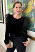 Tinley Top –  Black Velvet
